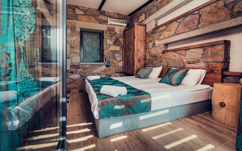 Keros Blue Luxury Rooms & Villas Kalliopi Bagian luar foto